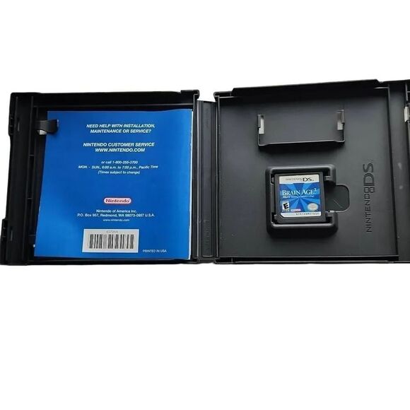 Nintendo DS Brain Age 2 Game with Case - Picture 2 of 5